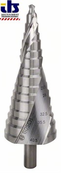 Ступенчатое сверло Bosch HSS M10-M4, 10,0 mm, 125,5 mm [2608587427]